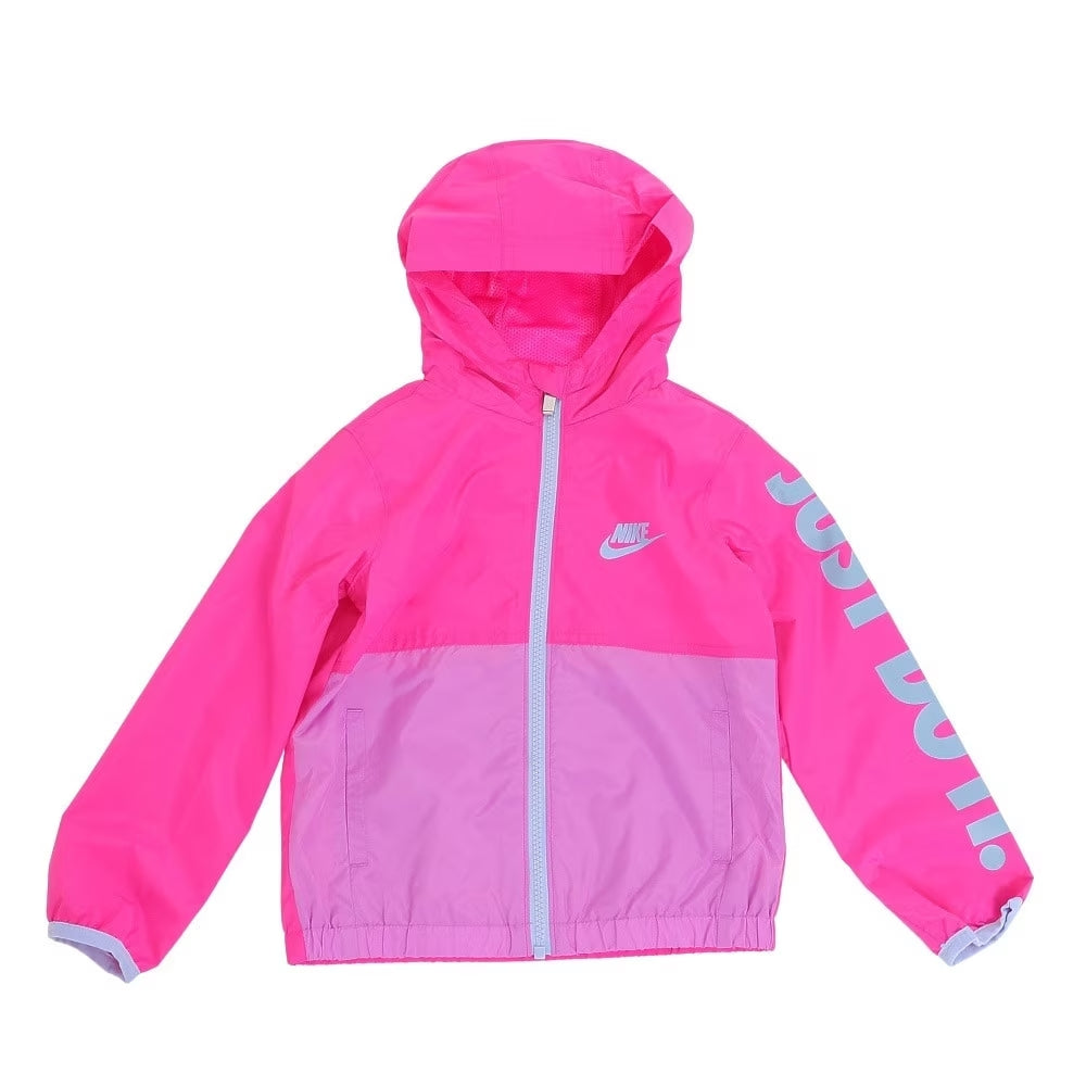 nike windbreaker rosa kids