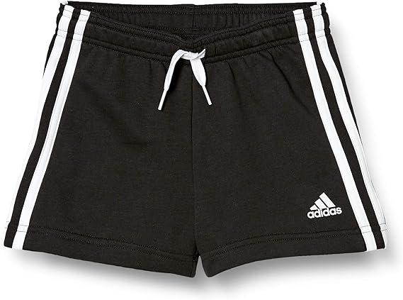 adidas essentials 3 stripes black kids