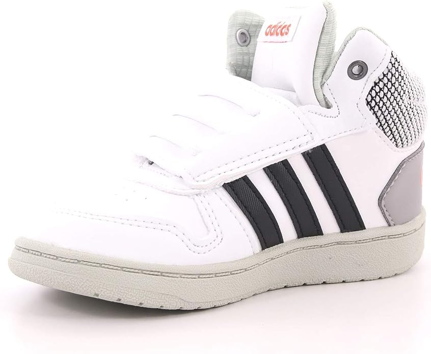 adidas hoops mid 2.0 white kids