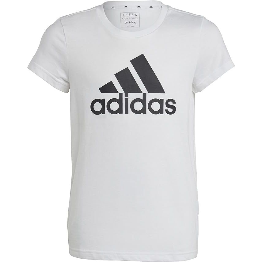 adidas t-shirt essentials big logo cotton t-shirt white kids