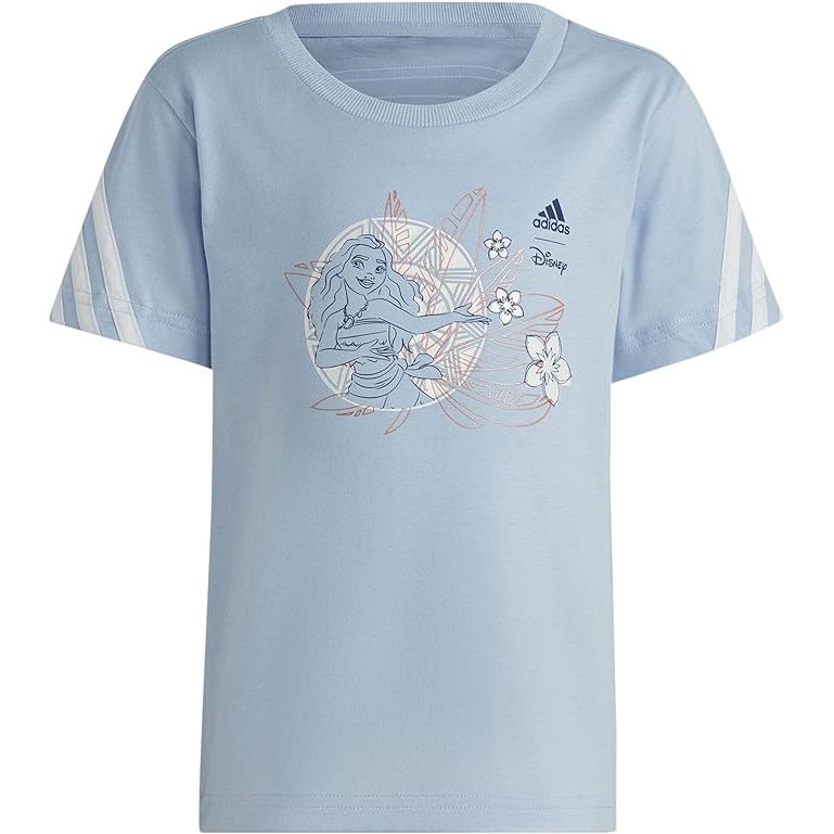 adidas disney moana tee azzurro kids