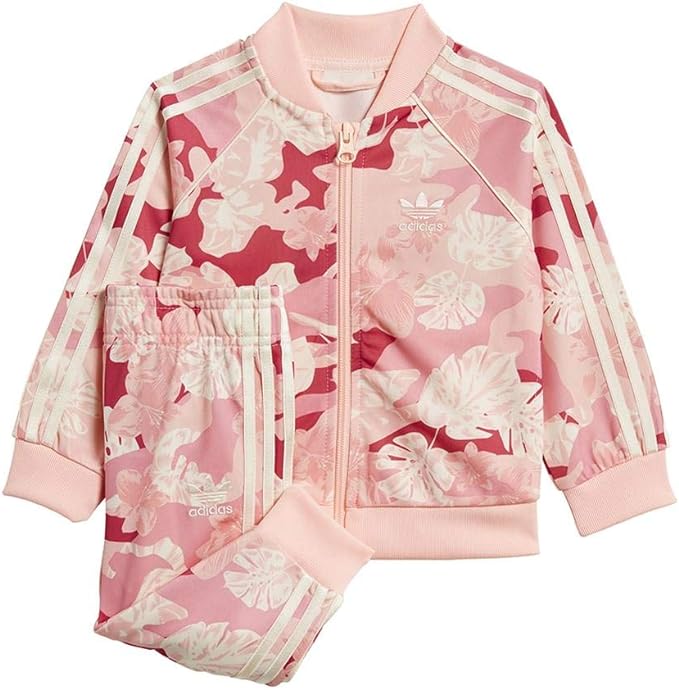 adidas allover print camo sst track suit kids