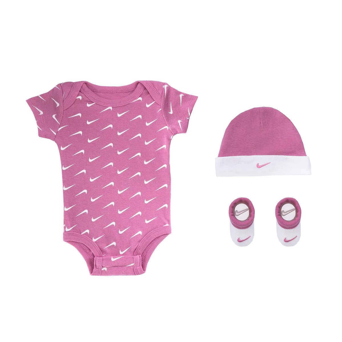 nike swoosh essentials  set infant pink kids