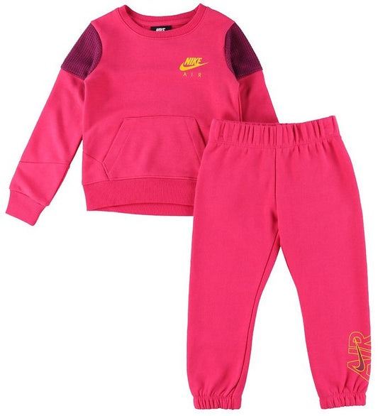 NIKE Set Sweatshirt and Pants pink kids