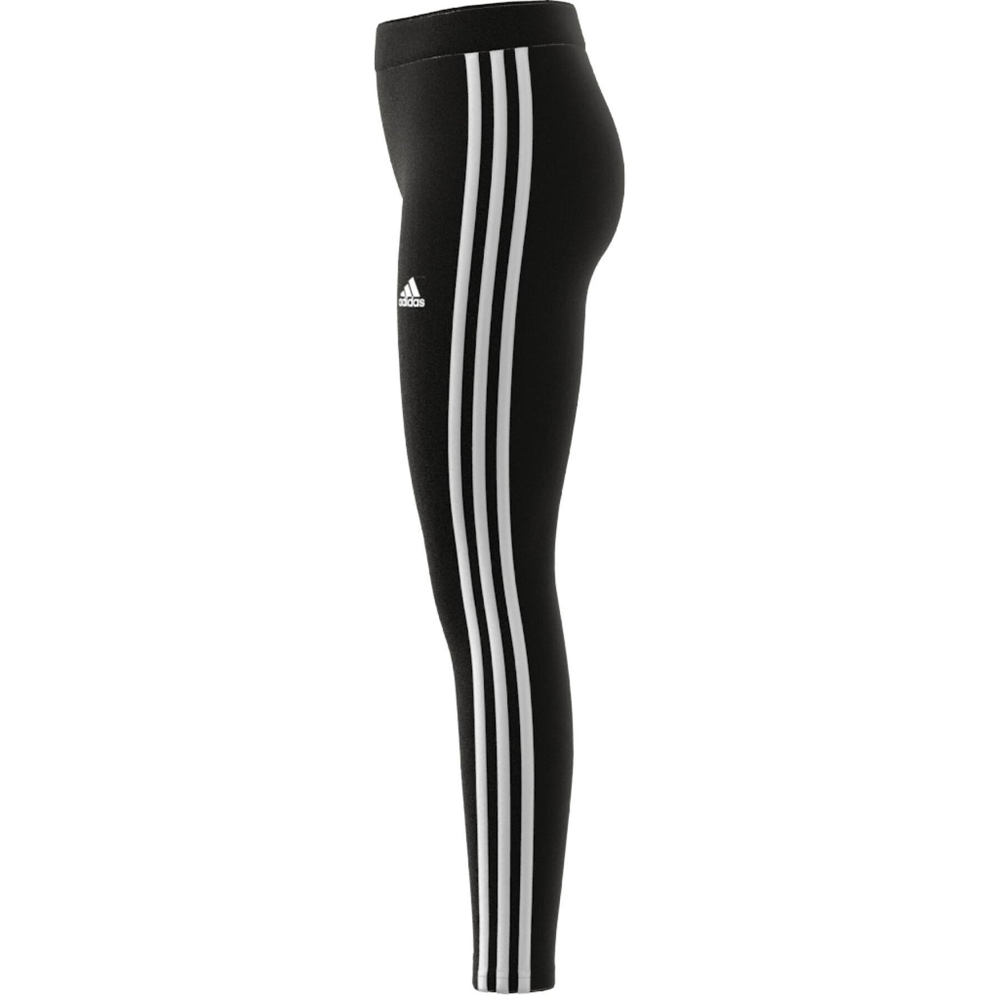 adidas essentials 3stripes leggins black kids