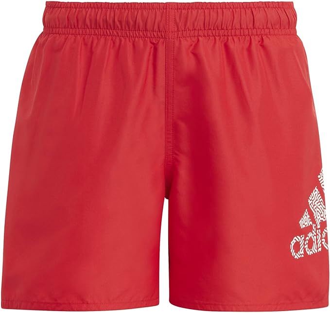 adidas bos clx sl costume da bagno red kids