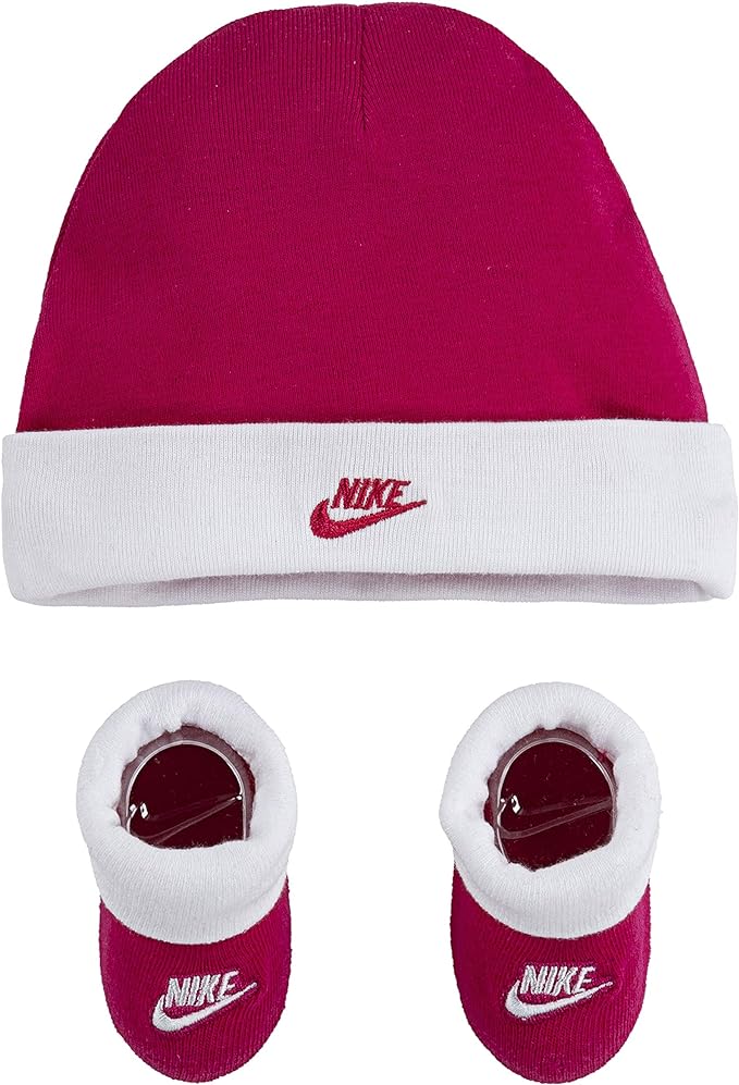 nike futura hat and booties (2 piece)