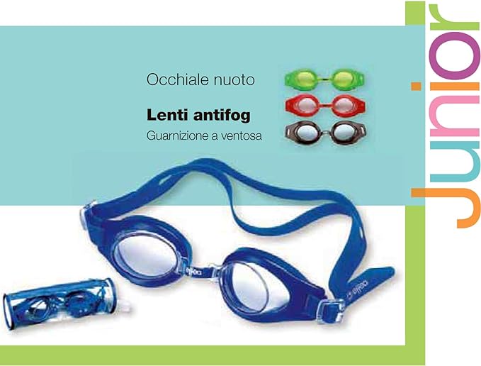 effea sport occhiale nuoto lenti antifog kids