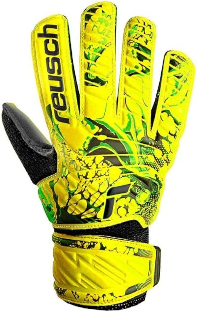 reusch guanti da portiere per bambini attrakt solid kids