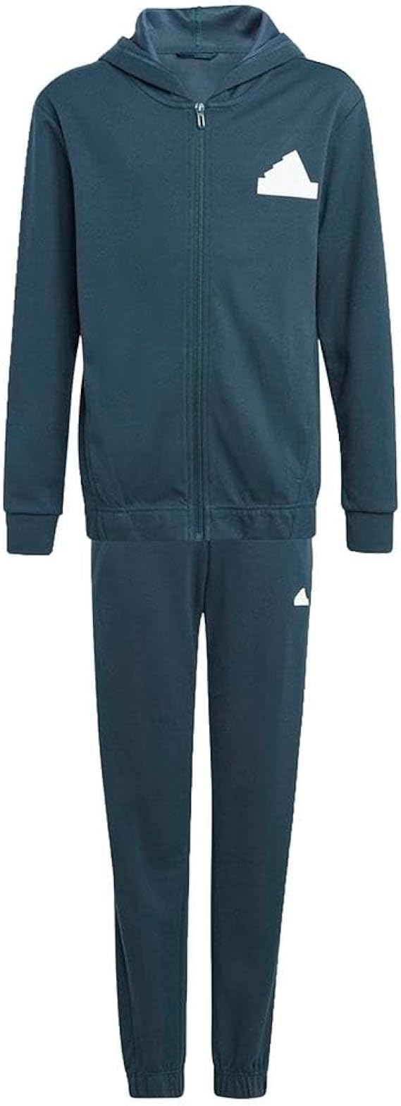 adidas future icons logo track suit blu kids