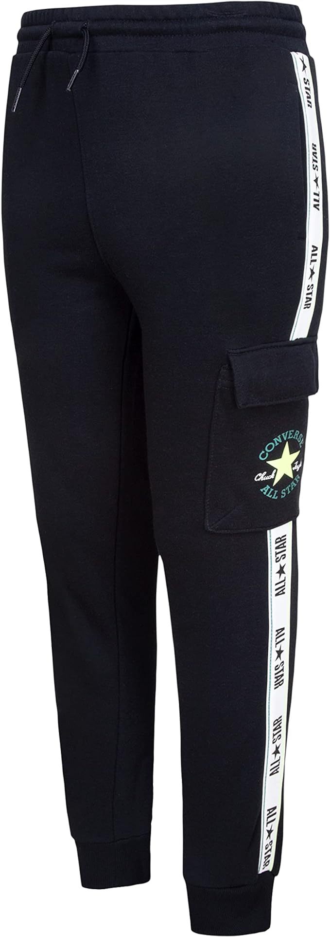 converse pantalone sportivo nero kids