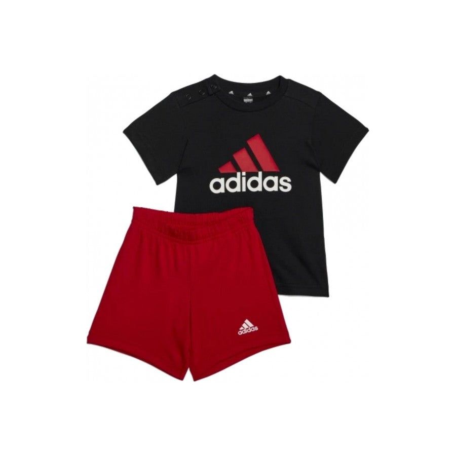 adidas essentials organic cotton tee and shorts set kids