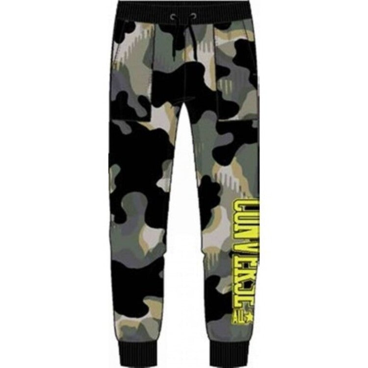 converse pantalone junior camo aop flc joggers kids