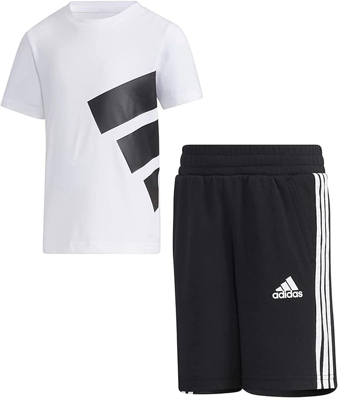 adidas completino lk brand - bianco/nero kids