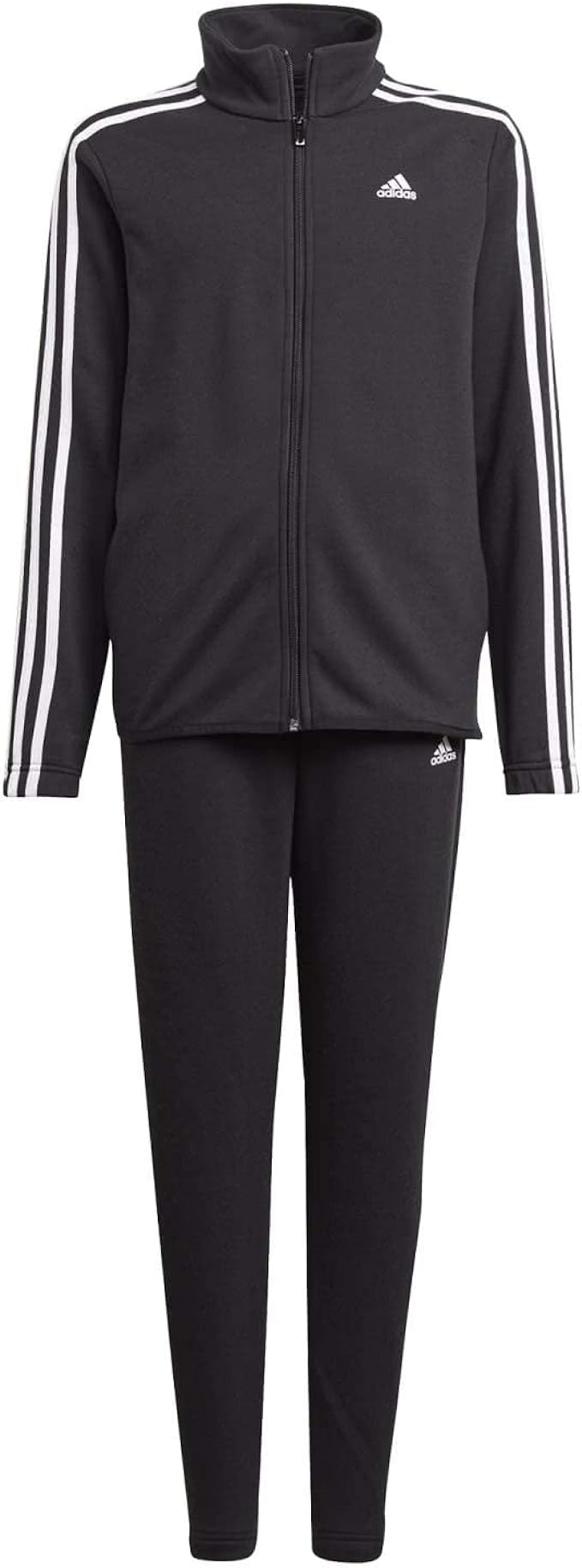 adidas completo full zip black kids