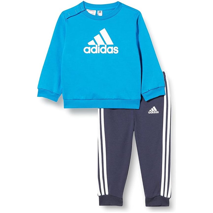 adidas tracksuit i bos jog ft black blue kids