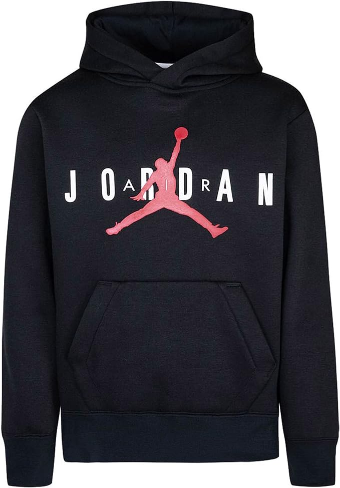 jordan hoodie logo black kids