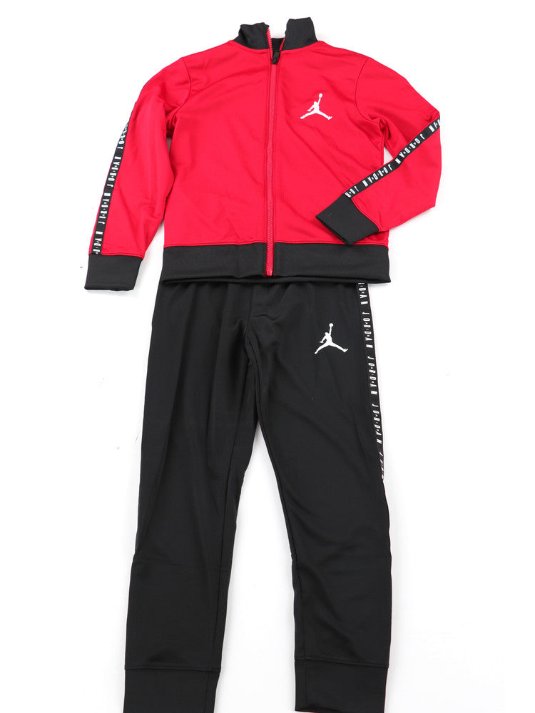 jordan air tricot set jr red kids