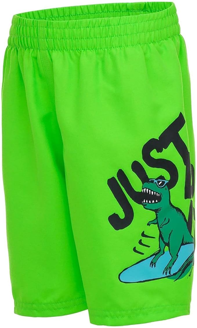 nike  volley short costume da bagno verde fluo kids