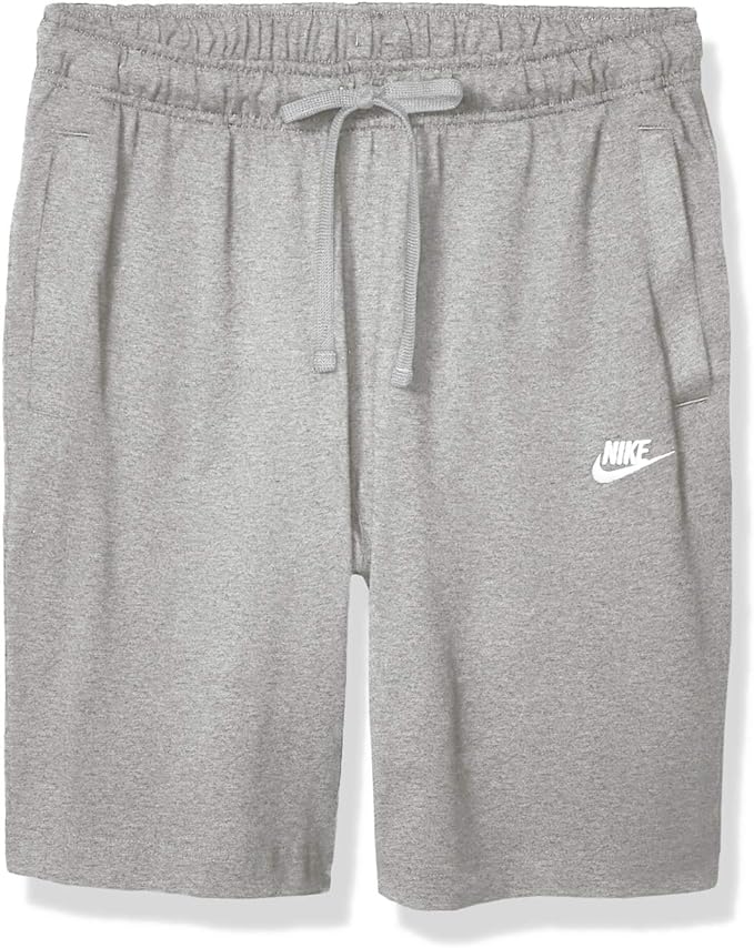 nike  nsw club short grigio uomo