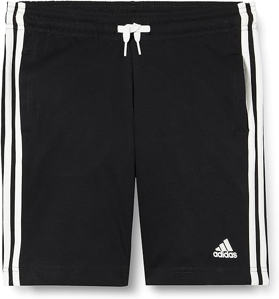 adidas essential 3 stripes black kids