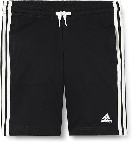 Adidas essential 3 stripes black kids