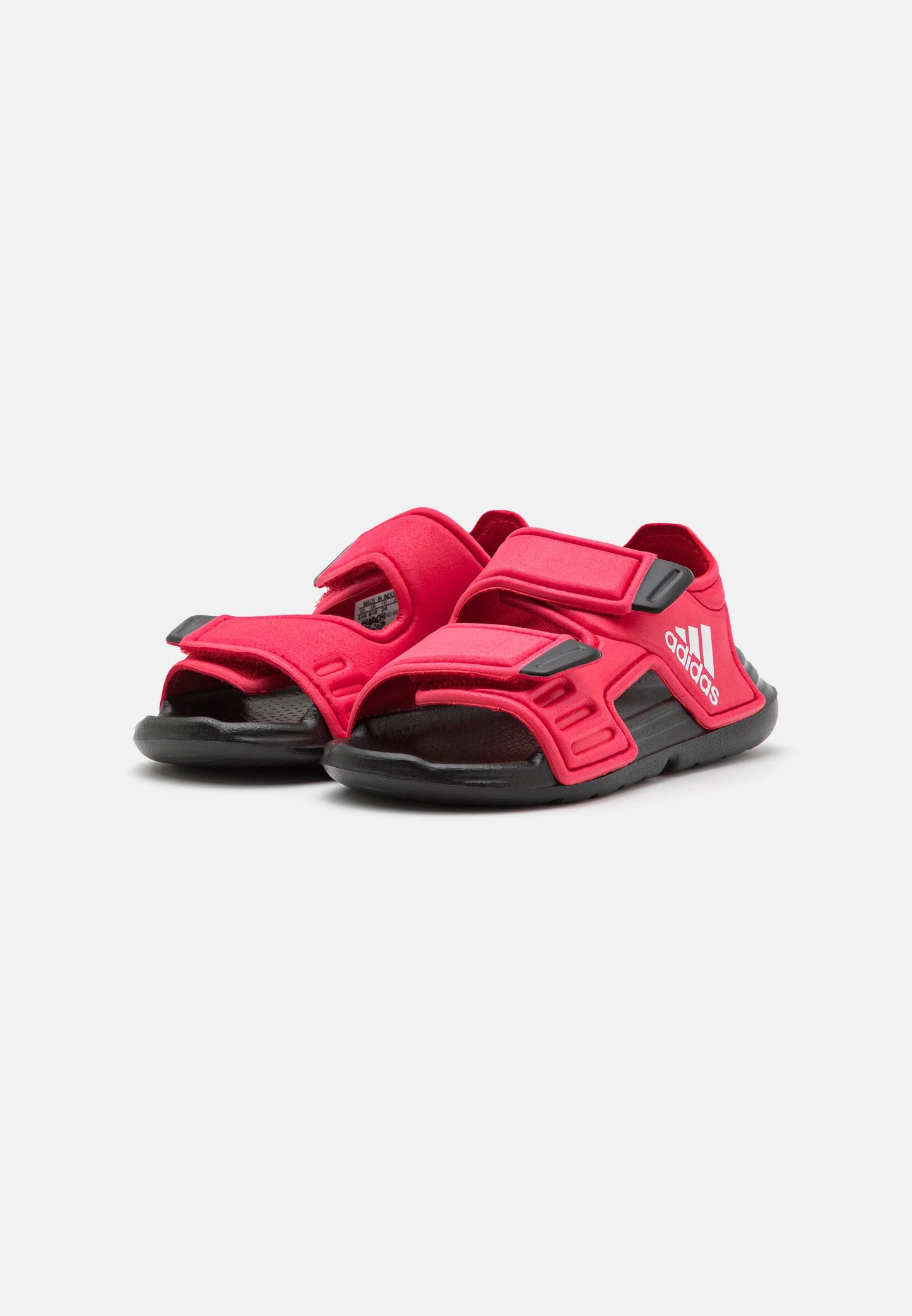 adidas  performance altaswim sandals black pink kids