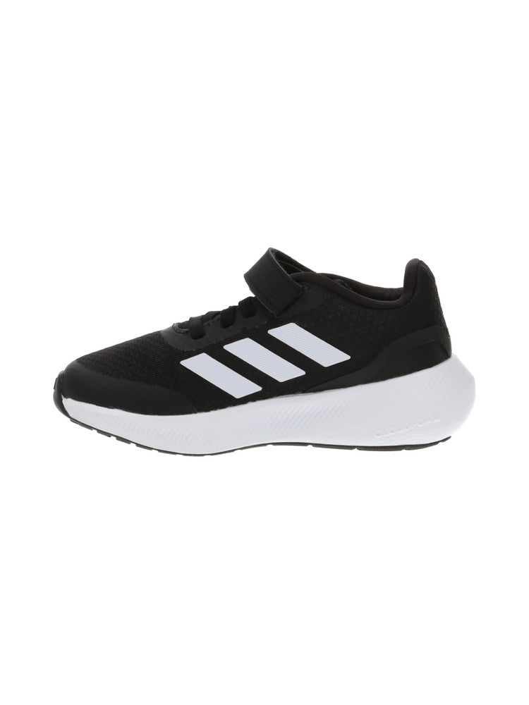 adidas scarpe runfalcon 3.0 elastic lace top strap black kids