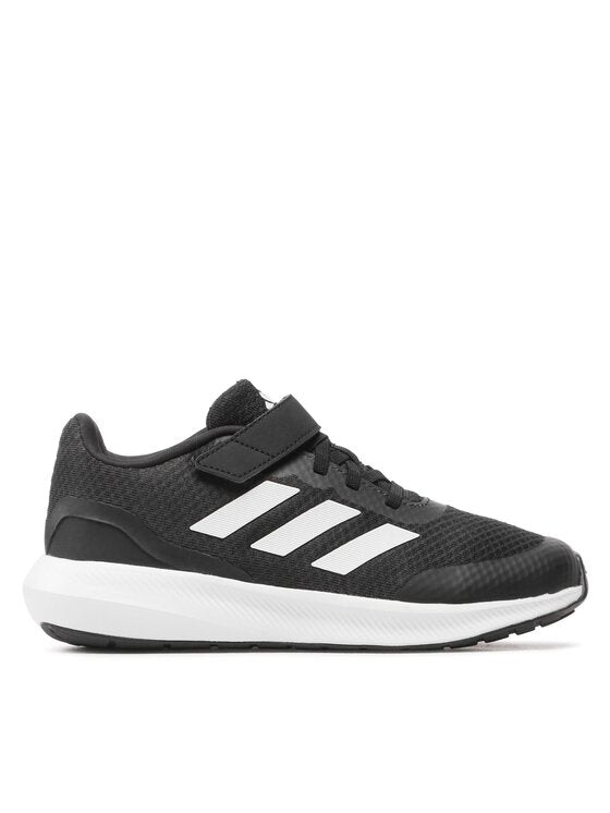 adidas scarpe runfalcon 3.0 elastic lace top strap black kids