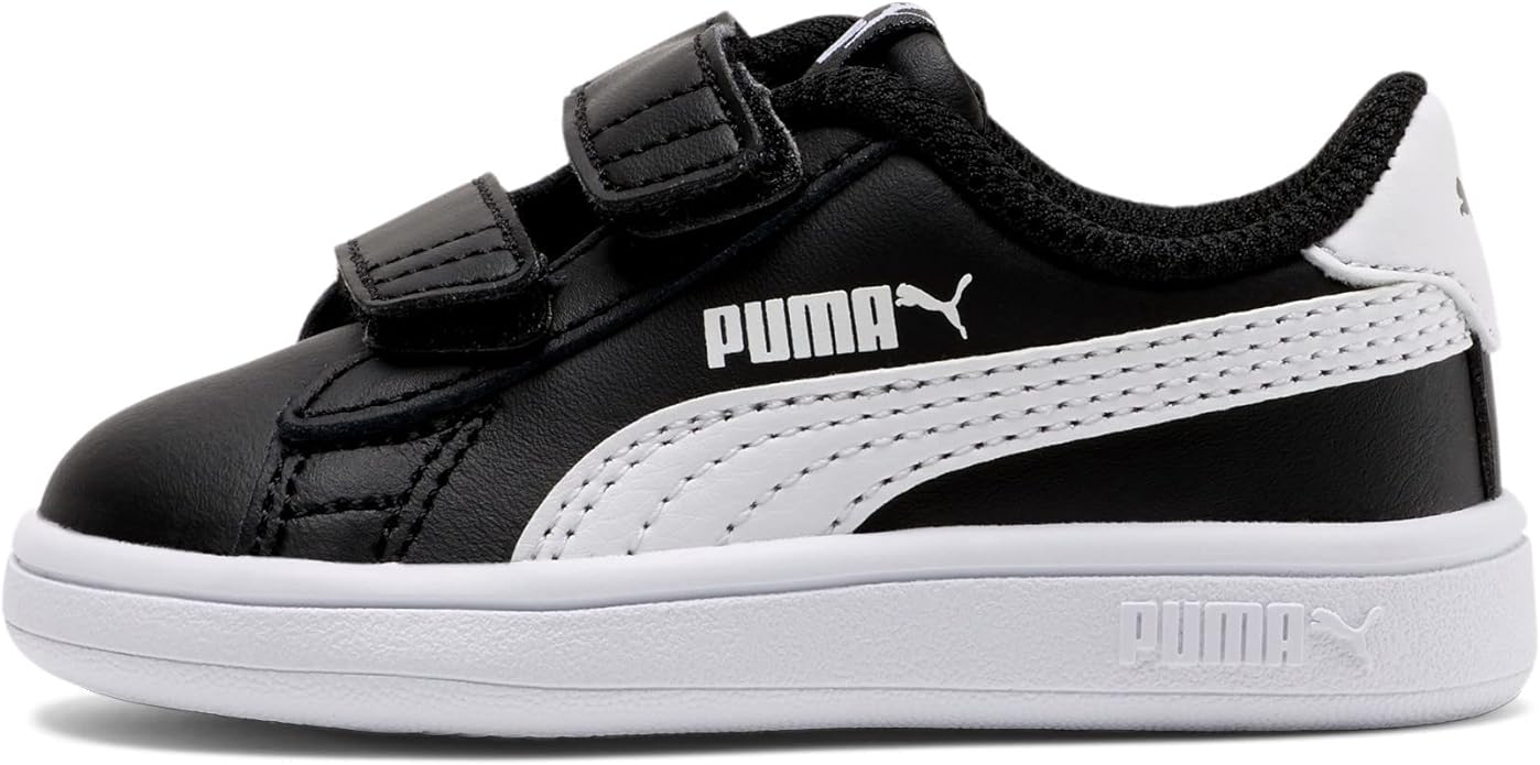 puma smash   v ps scarpe black kids