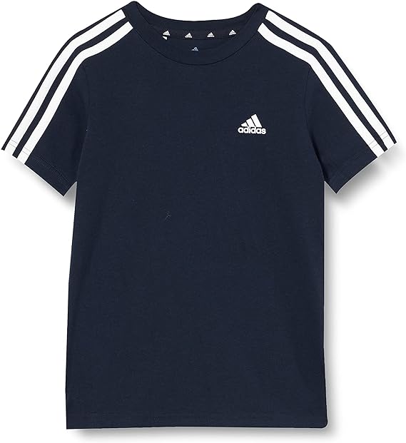 adidas t-shirt essentials blu scuro regular fit kids