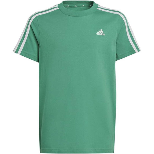 Adidas t-shirt 3 stripes verde kids