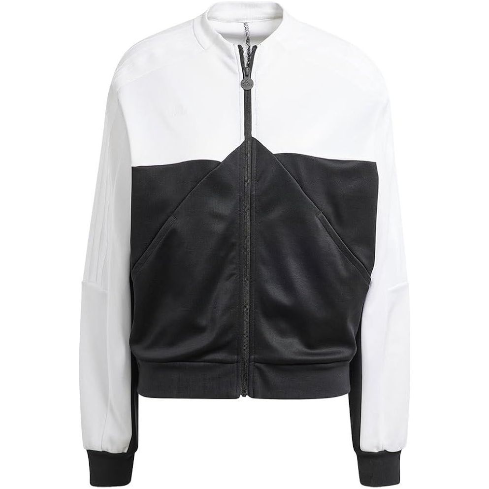 adidas tiro track jacket nera e bianca donna