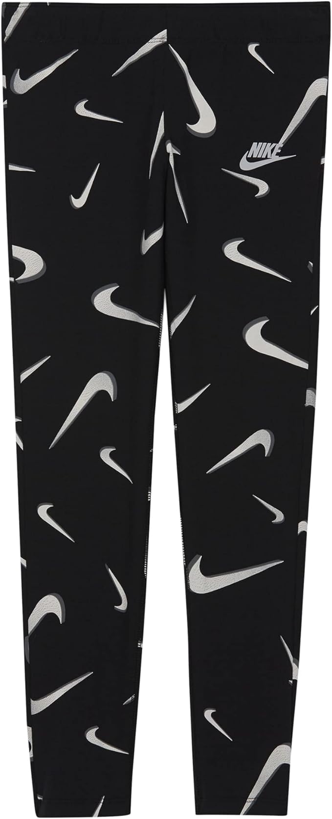 nike leggins logo black kids