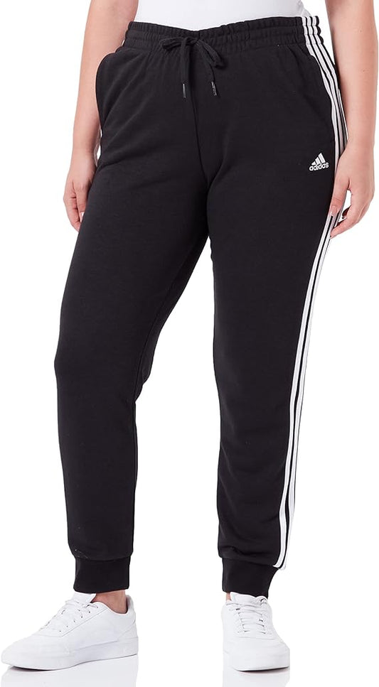 Adidas Essentials Slim Tapered Cuffed Pantalone Tuta Nero