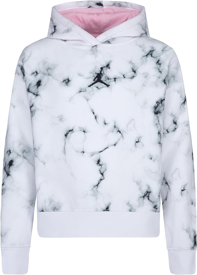 jordan essentials printed pullover hoodie girls