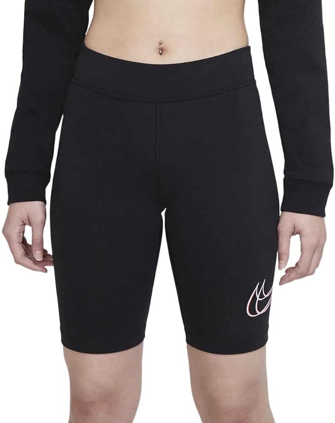 nike short bike dance nsw essential black donna