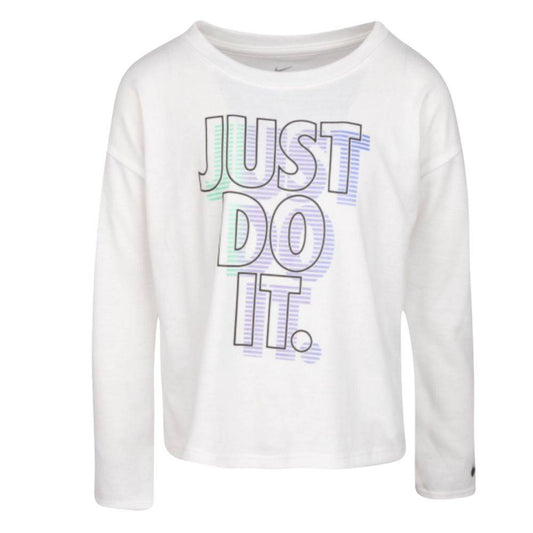 Nike Tshirt long sleeve bianca kids