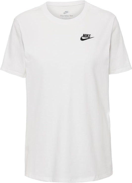 Nike Sportswear Club Essentials T-shirt bianca donna