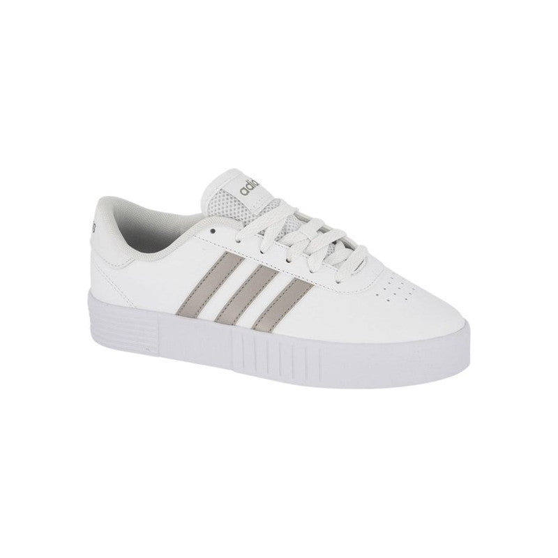 adidas court bold platform bianche