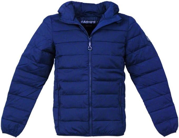 admiral giubbotto ultralight blu navy