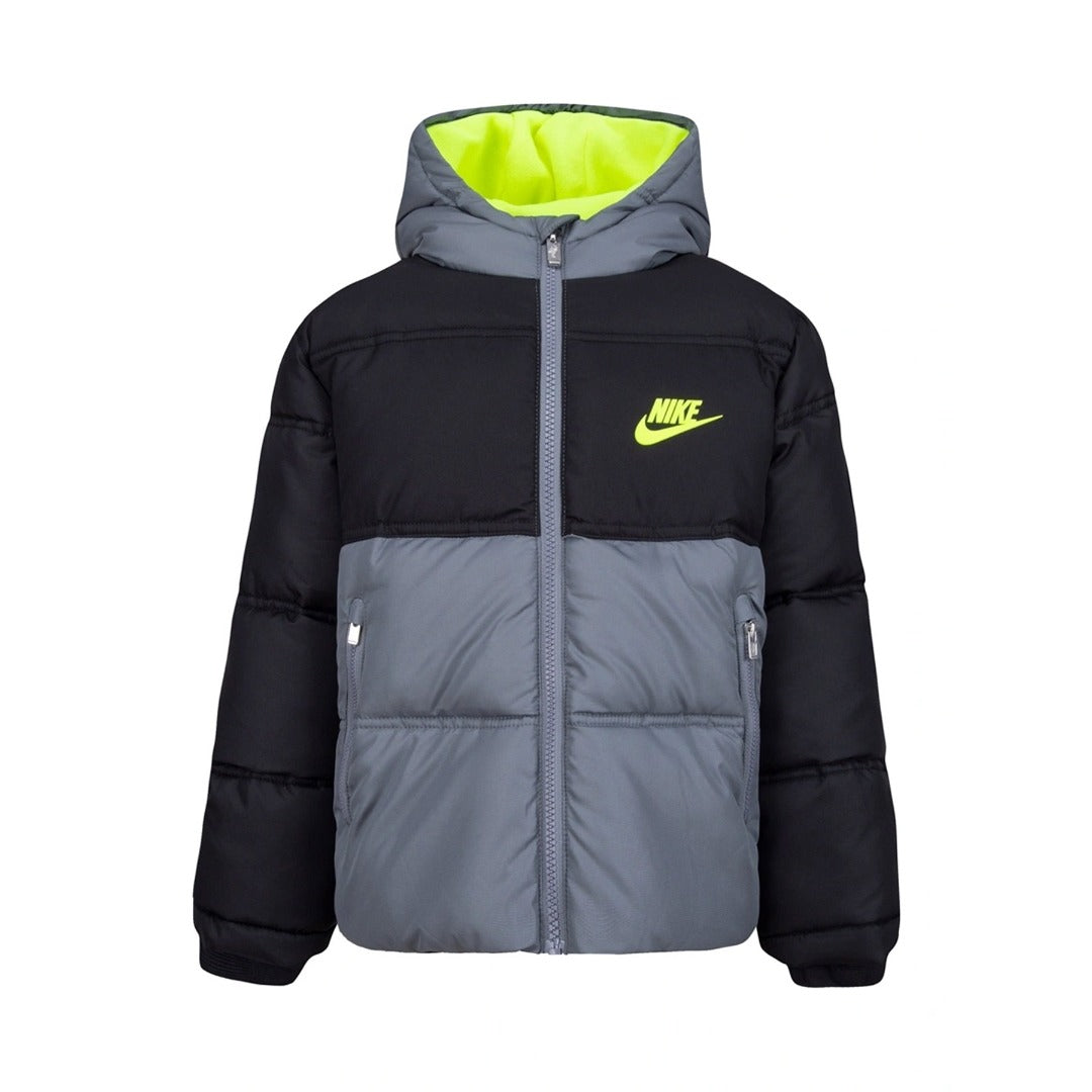 nike piumino puffer grey