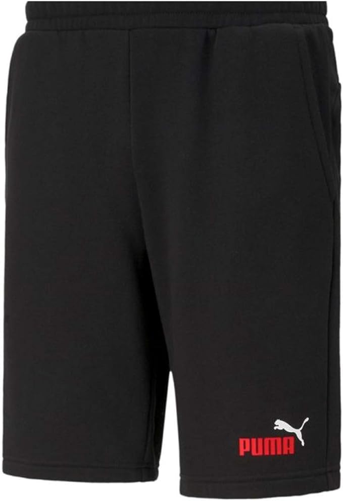 puma  pantaloncini  ess  col  black nero uomo