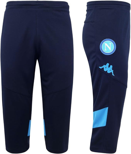 kappa napoli pantaloni blu