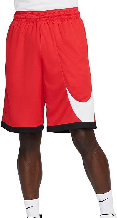 nike hbr dri-fit shorts 3.0 red uomo