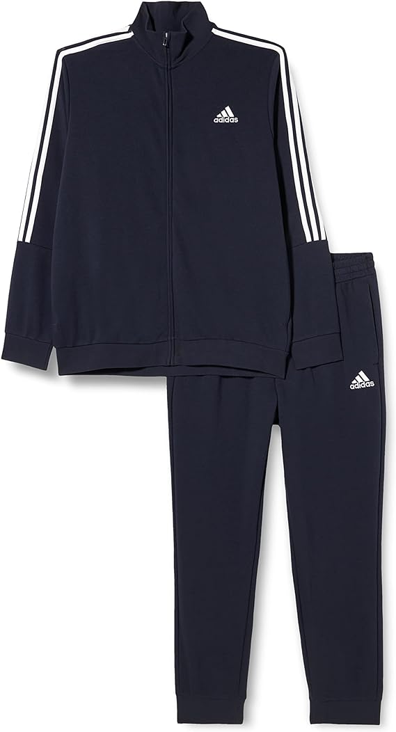 adidas tuta aeroready essentials 3-stripes blu uomo