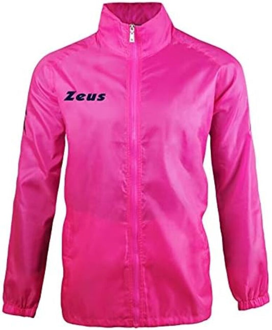 Zeus Kway Rain Corsa Sport Pioggia Fucsia