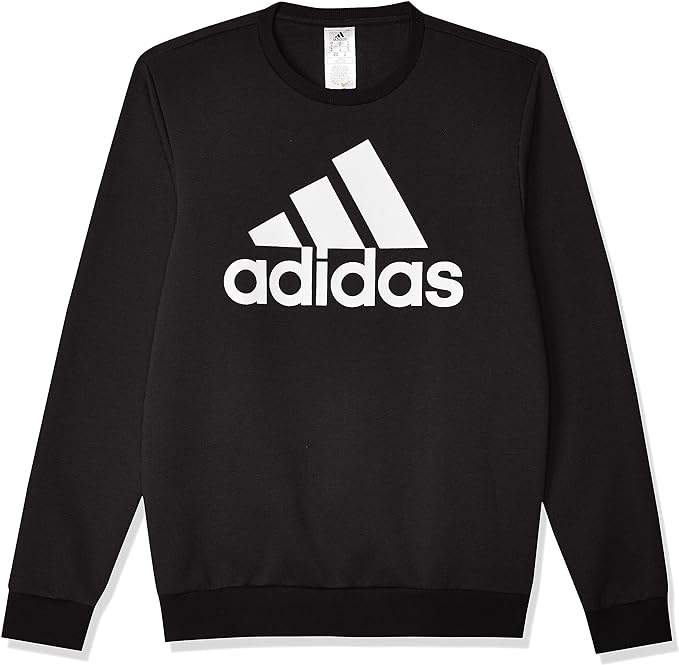 adidas felpa essentials big logo black