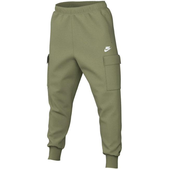 nike nike nsw club ft cargo pantalone verde