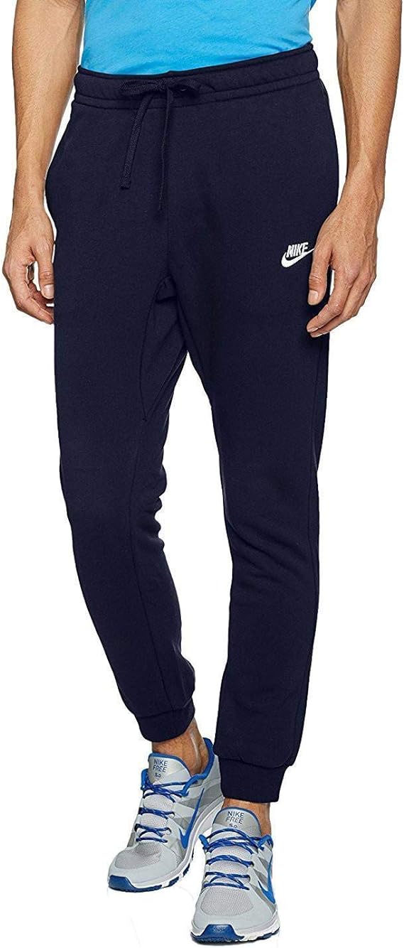 nike nsw jogger ft club pantaloni blu